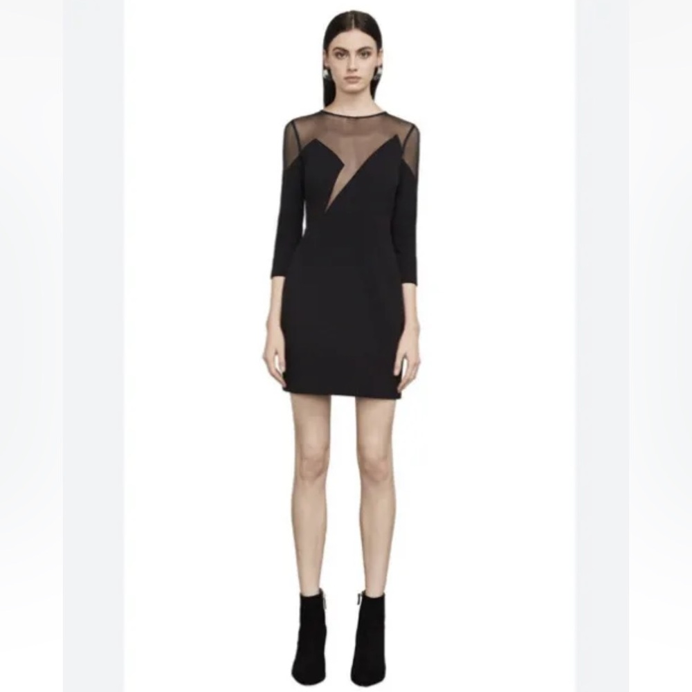 BCBG Maxazria Sexy cut out mesh dress NWT sz 4